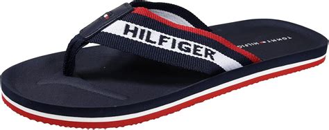 tommy hilfiger flip flops men's.